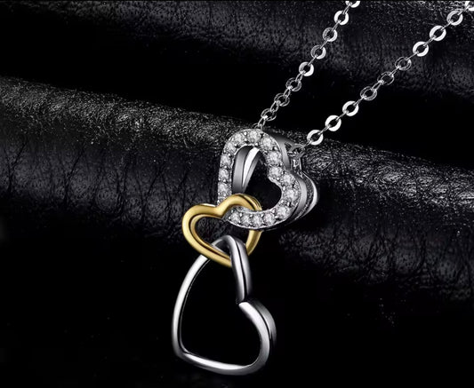 TRINOVA – Collana Triplo Cuore Armonia