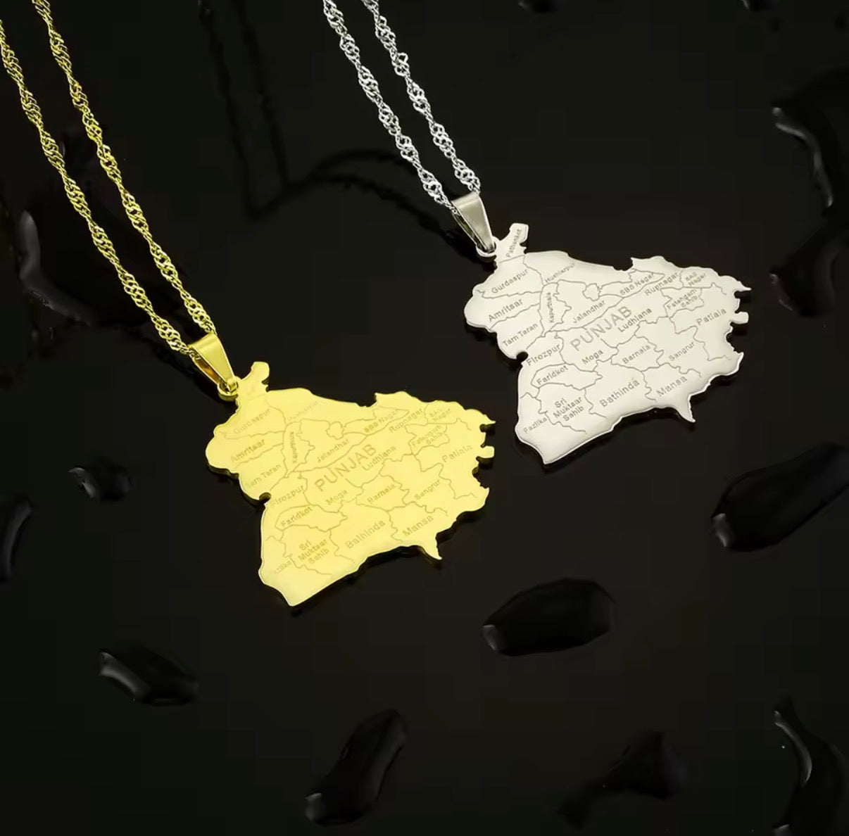 PUNJAB – Collana delle province