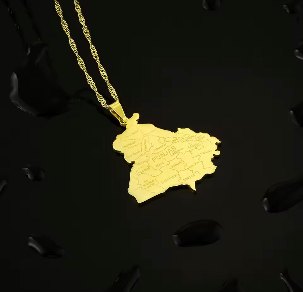 PUNJAB – Collana delle province