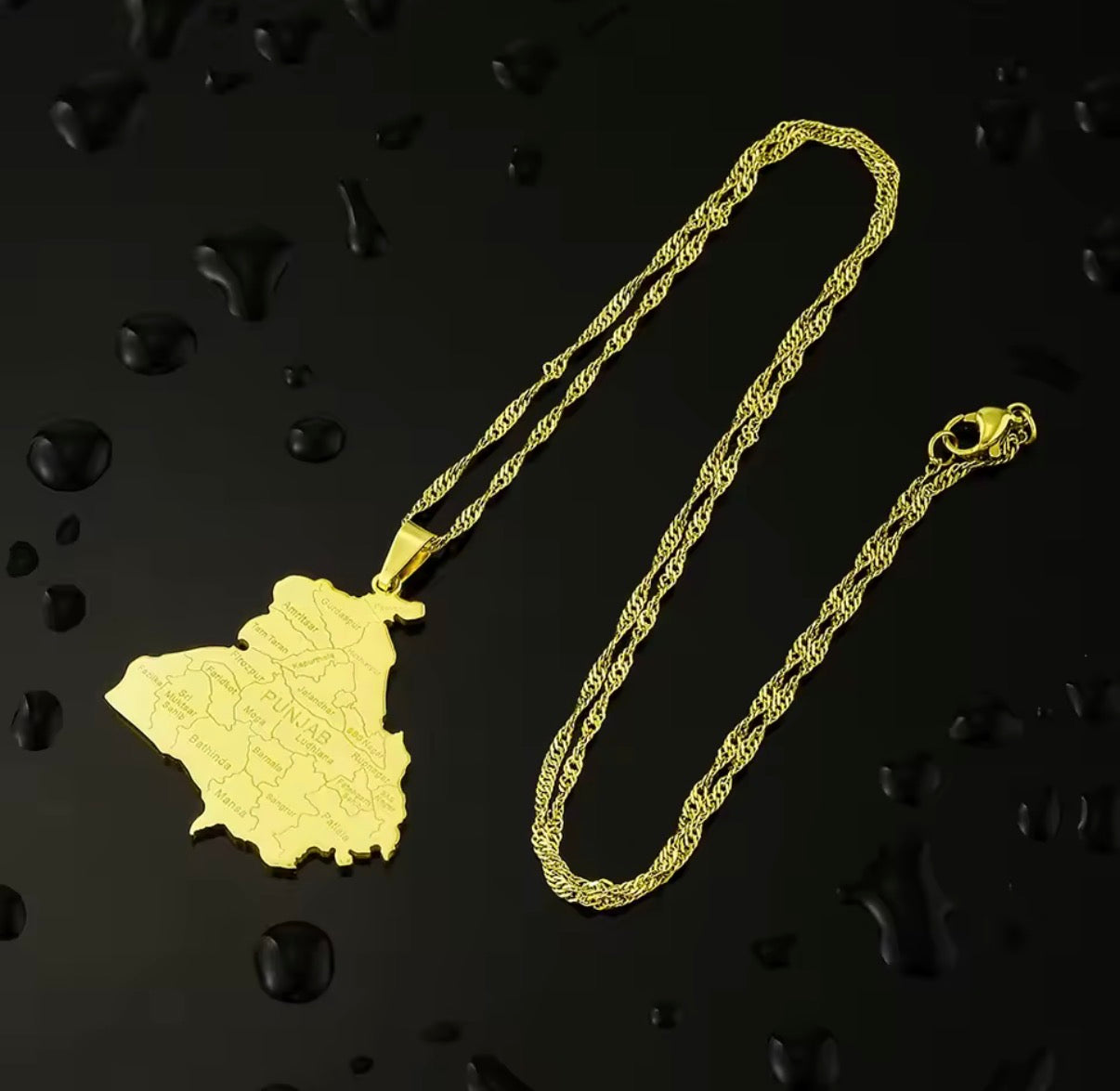 PUNJAB – Collana delle province