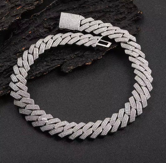 DRIPHAVEN – Catena cubana con diamanti