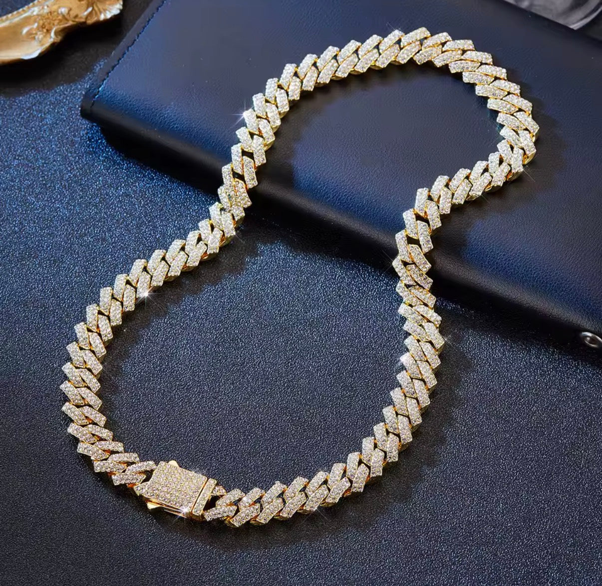 DRIPHAVEN – Catena cubana con diamanti