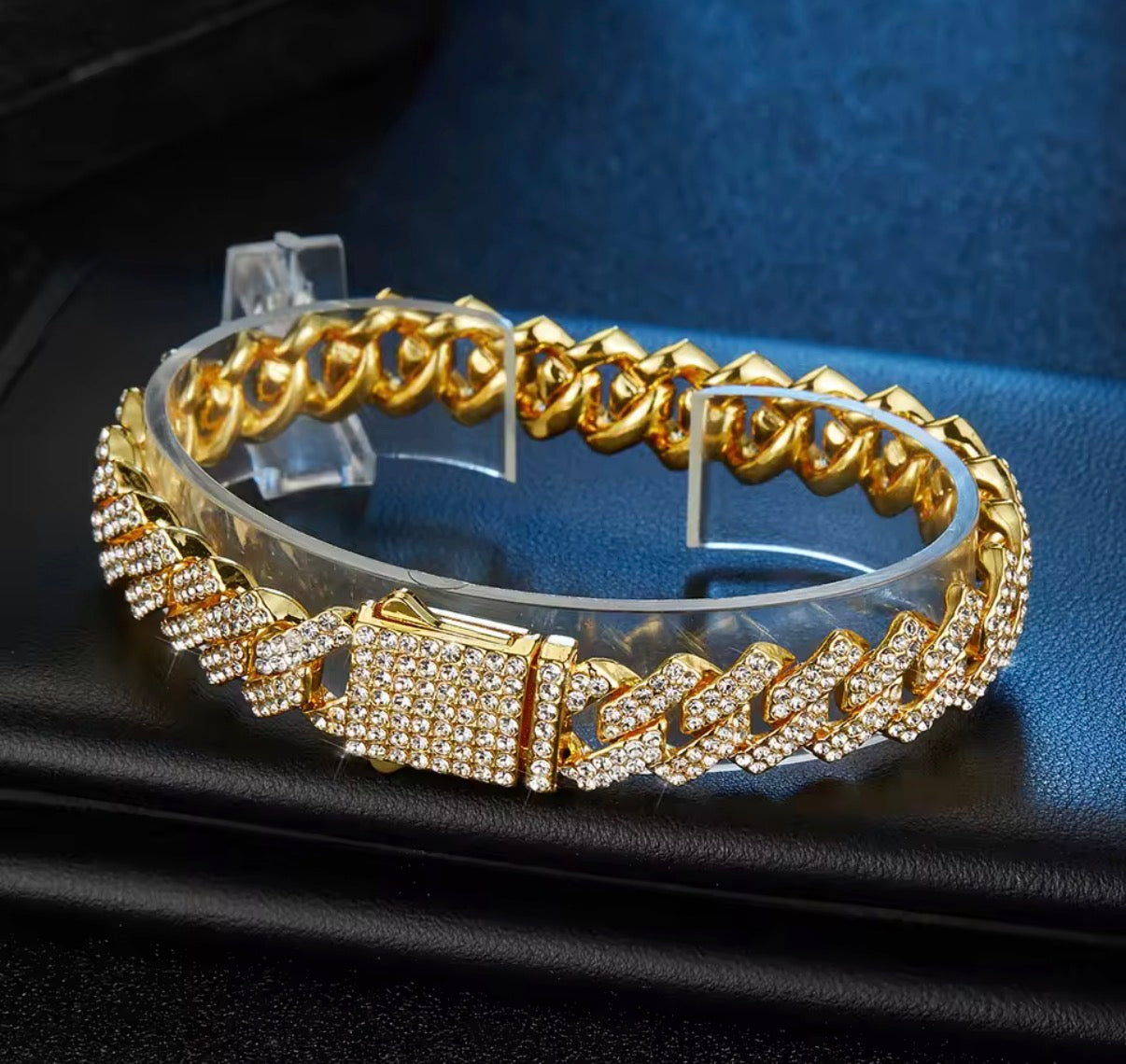 DRIPHAVEN – Catena cubana con diamanti